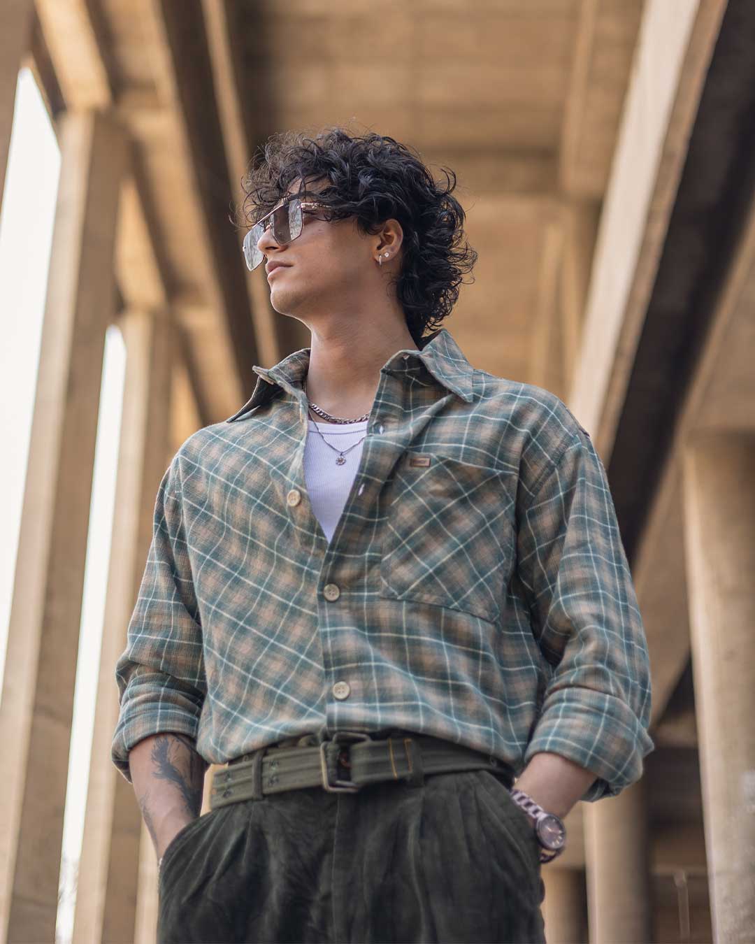 RWDY SUMMER PLAID SHIRT |TWILIGHT