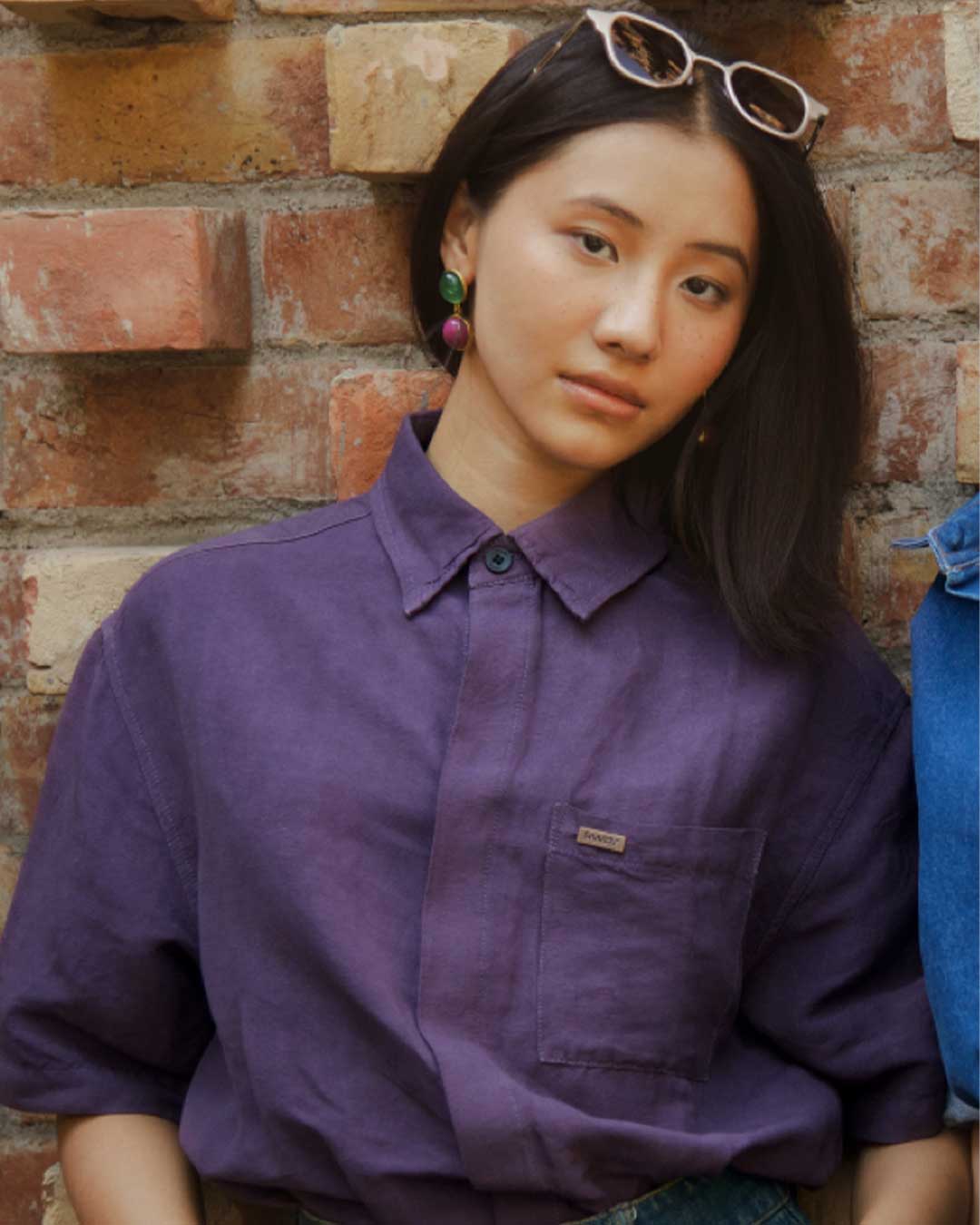 RWDY BREEZE SHIRT | DEEP PLUM
