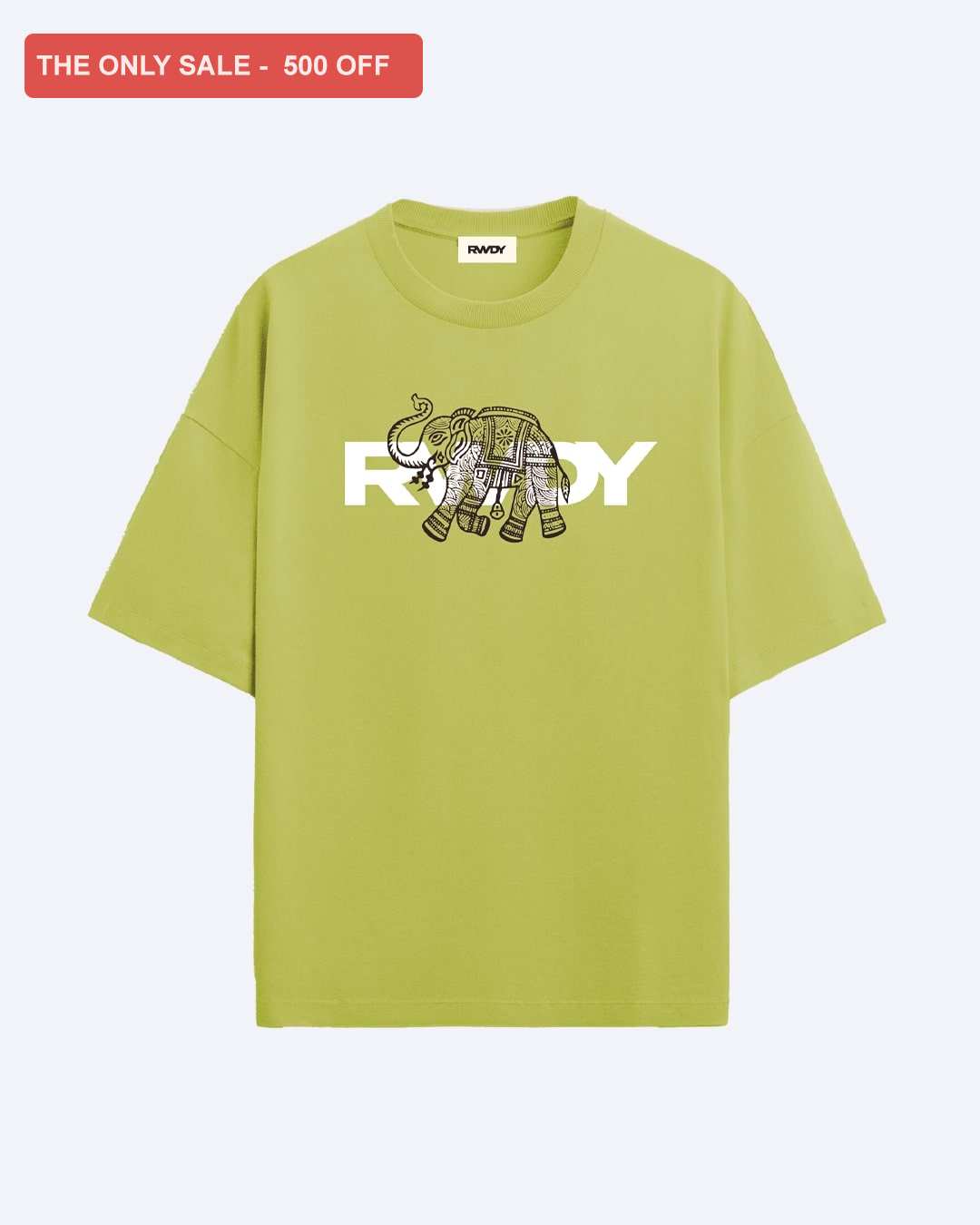 ELEPHANT MOTIF TEE