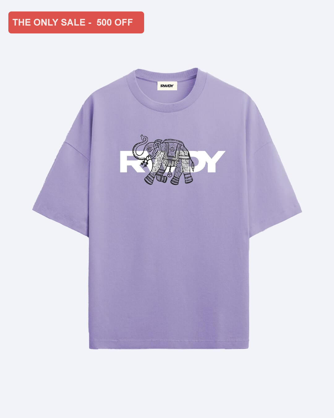 ELEPHANT MOTIF TEE