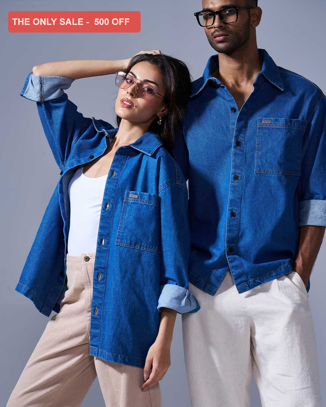RWDY OFF-DUTY DENIM SHIRT | CLASSIC BLUE
