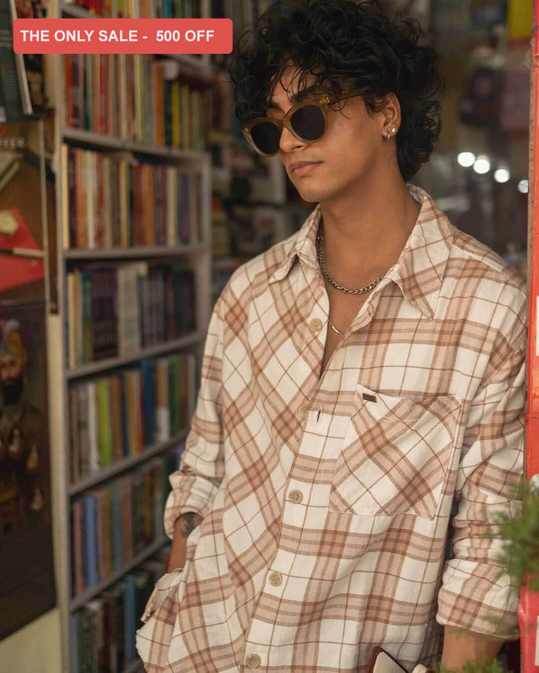 RWDY SUMMER PLAID SHIRT | SAND DUNE