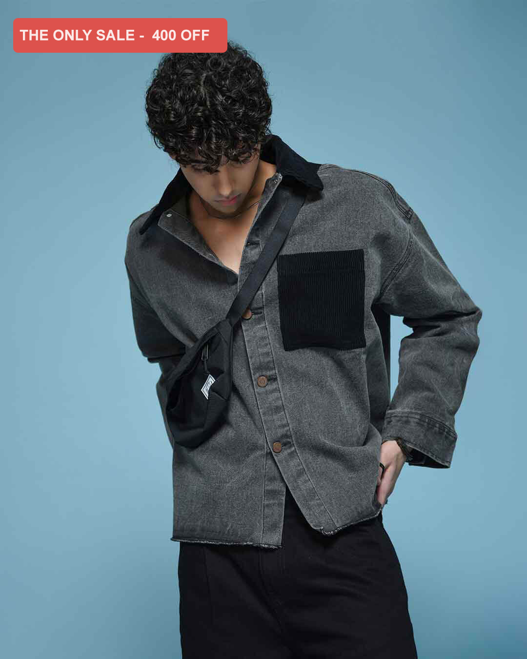 THE RWDY DENIM OVERSHIRT