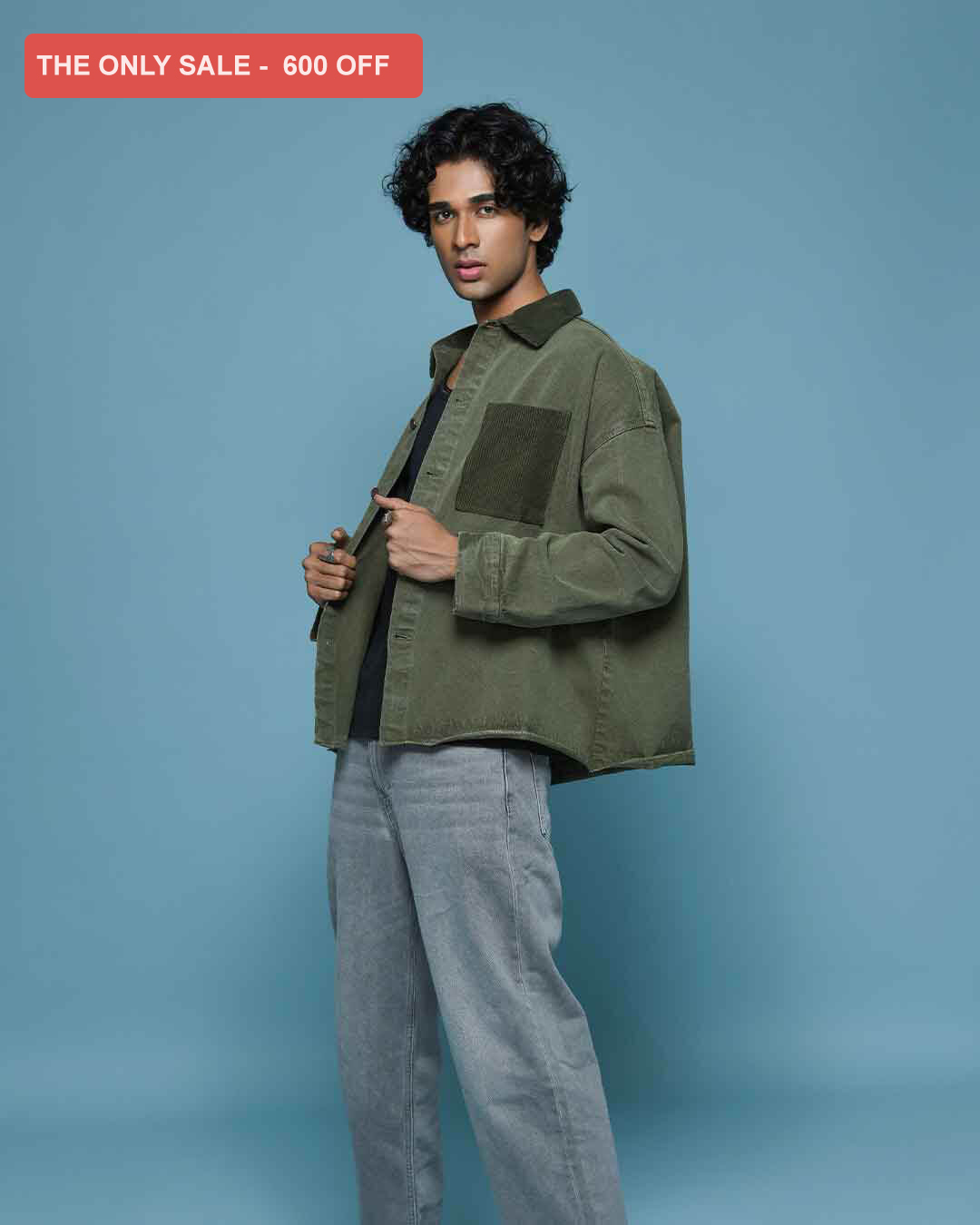 THE RWDY DENIM OVERSHIRT