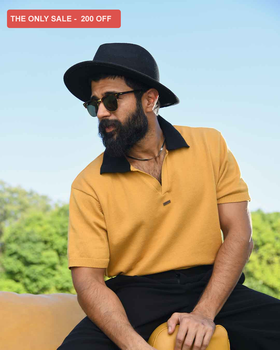 RWDY POLO | GOLD