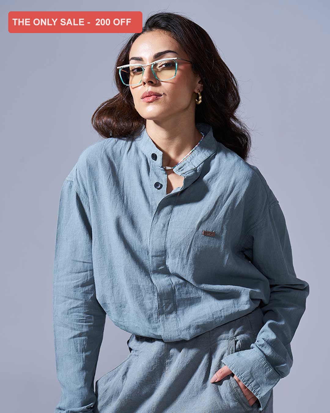 RWDY MONO FLOW SHIRT | OLIVE FOG