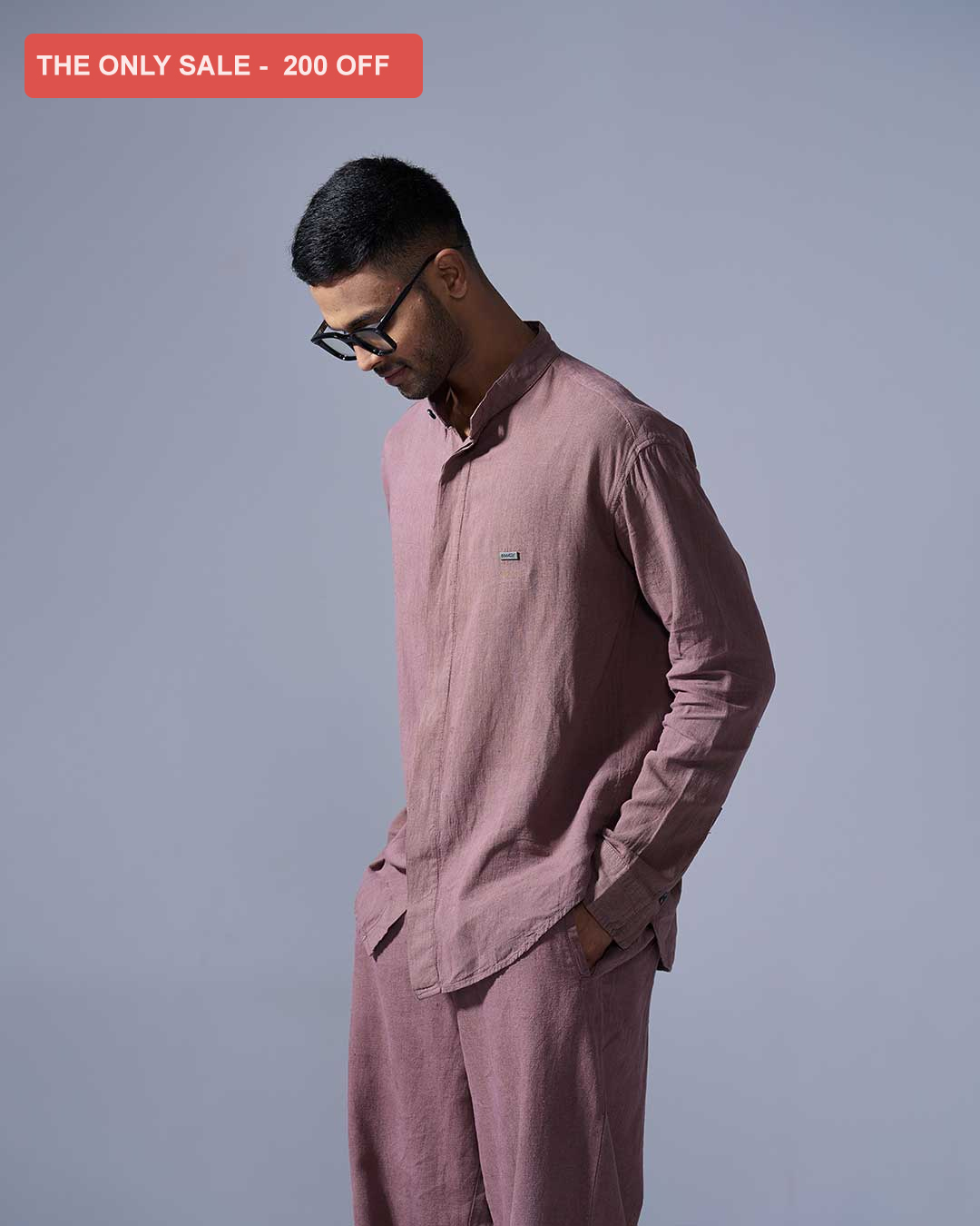RWDY MONO FLOW SHIRT | DEEP COCOA