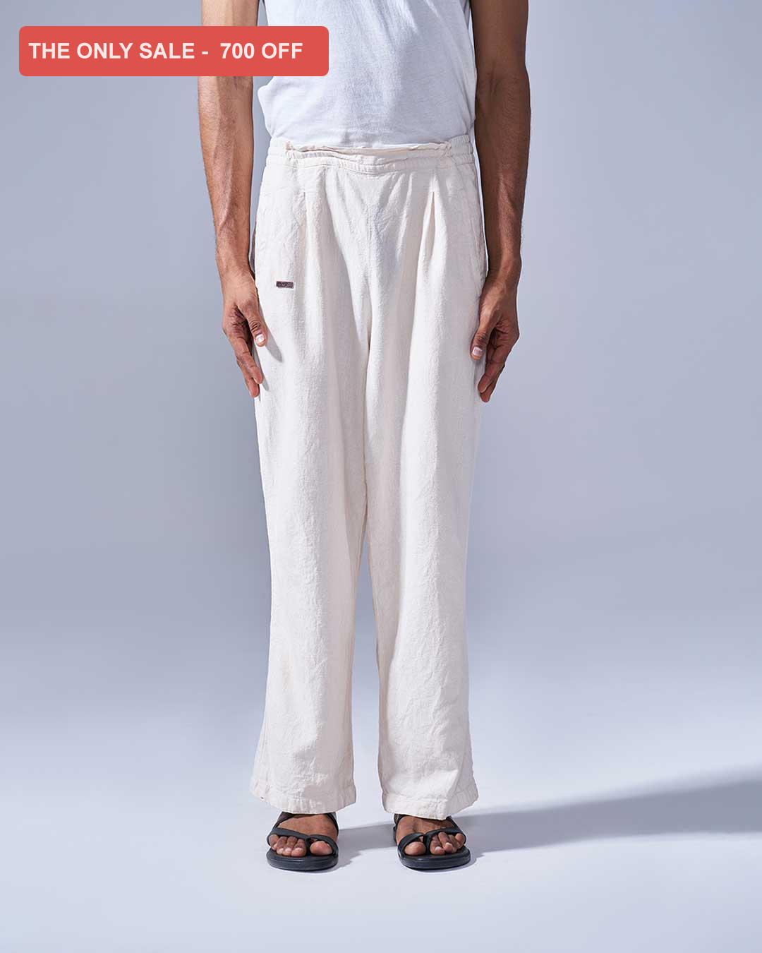 RWDY MONO FLOW PANT | IVORY DUNE