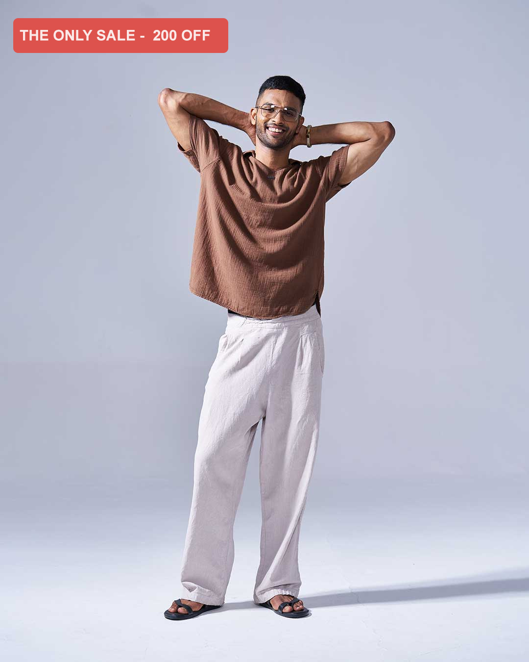RWDY SOFT MUSLIN  SHIRT | DARK COCOA
