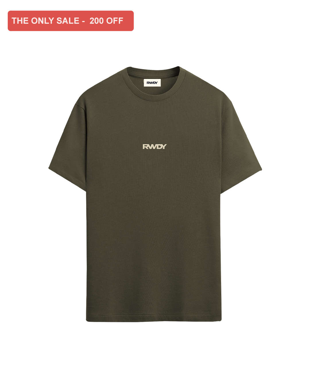 RWDY GANSTER MUSCLE TEE | COMBAT KHAKI