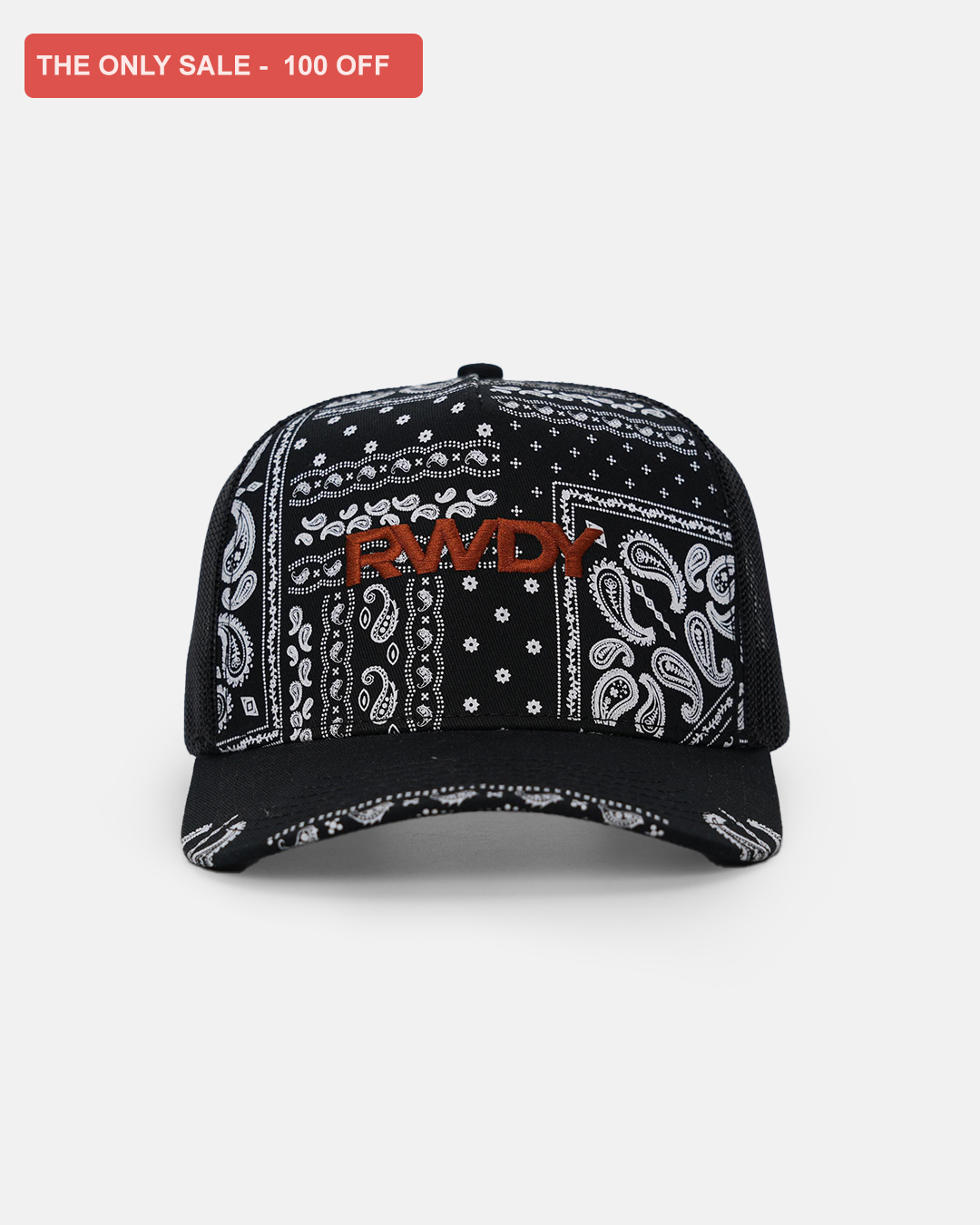 RWDY OFF DUTY CAP | BANDANA PRINT MESH