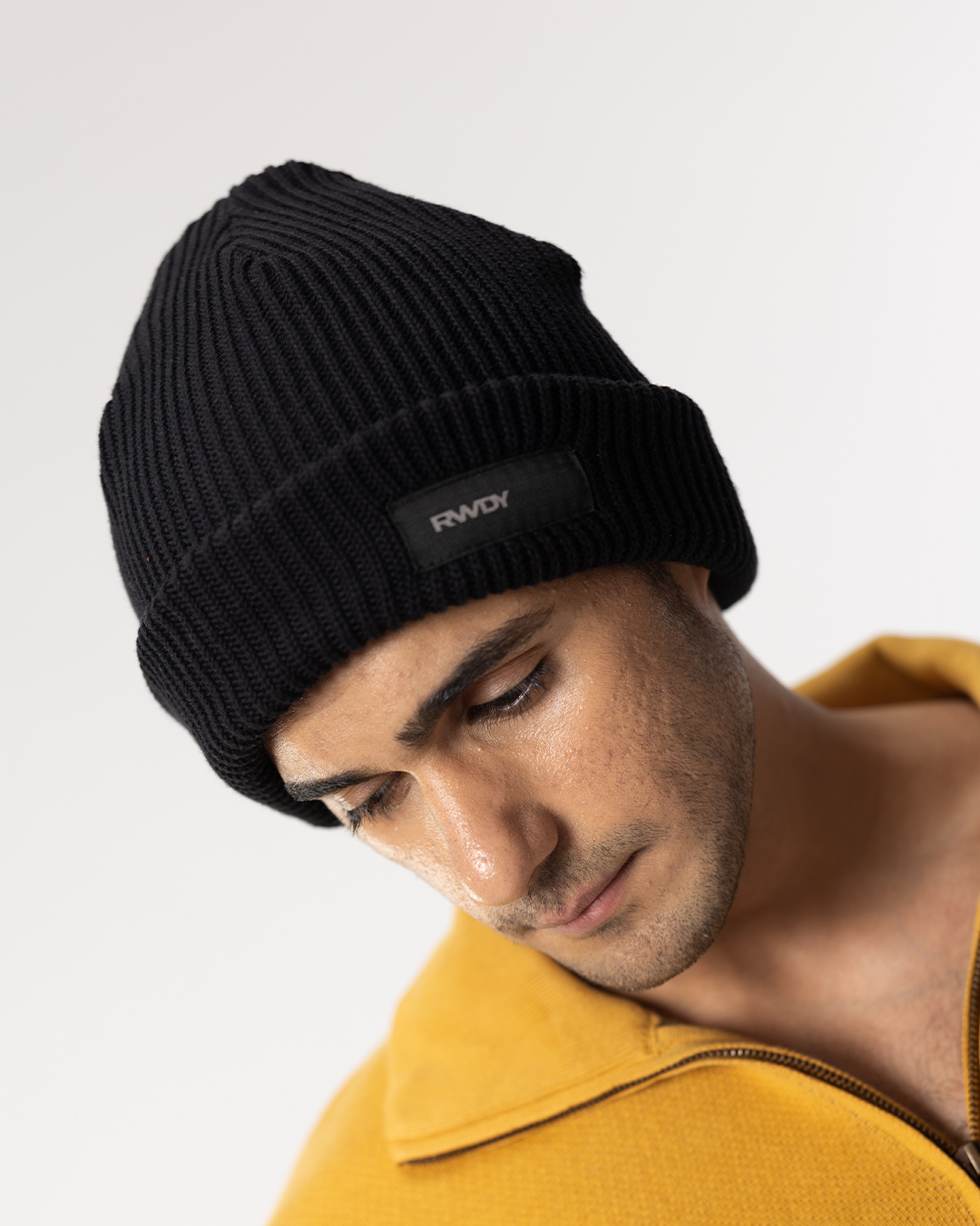 RWDY JET BLACK BEANIE