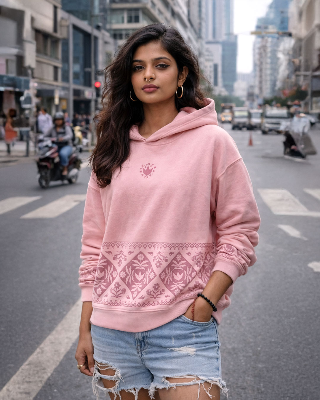 THE LOVE HOODIE | ROSE QUARTZ | RWDY